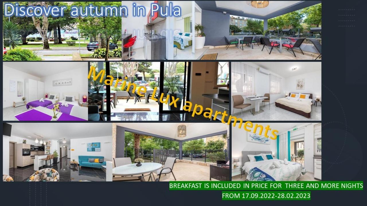 Marine Lux Apartments Pula Exterior foto